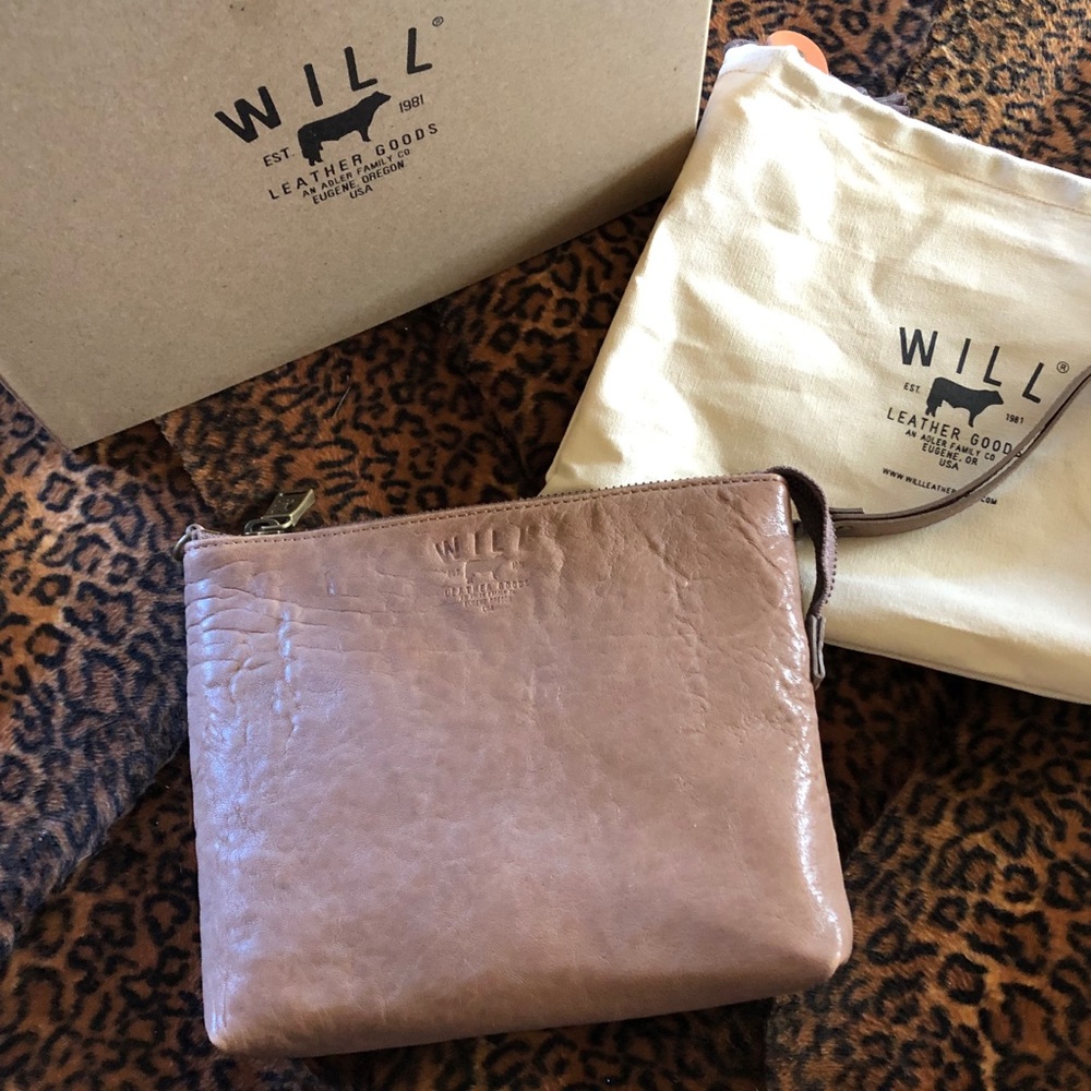 Will Leather Goods crossbody.   Xmas gift